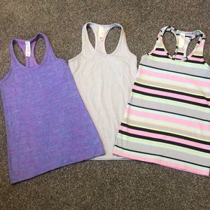 Set of 3 Ivivva tanks!